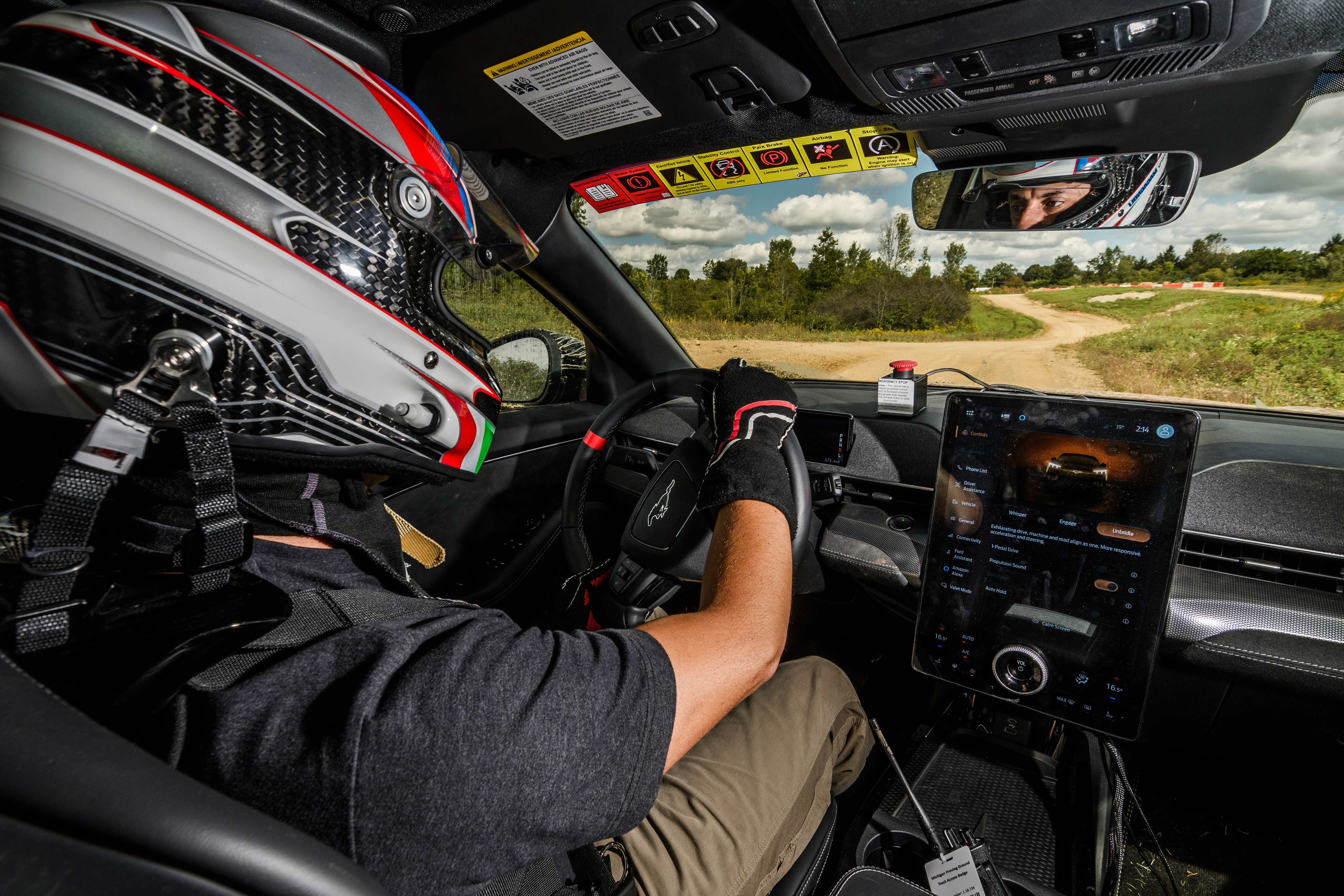 Preproduction model shown. Professional driver on a closed course. Always consult the owner’s manual before off-road driving, know your terrain and trail difficulty, and use appropriate safety gear.